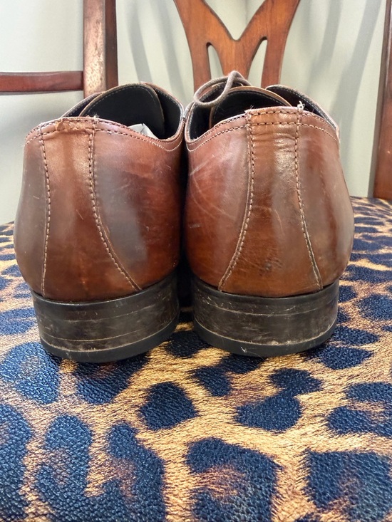 To Boot New York men’s brown leather shoes 10